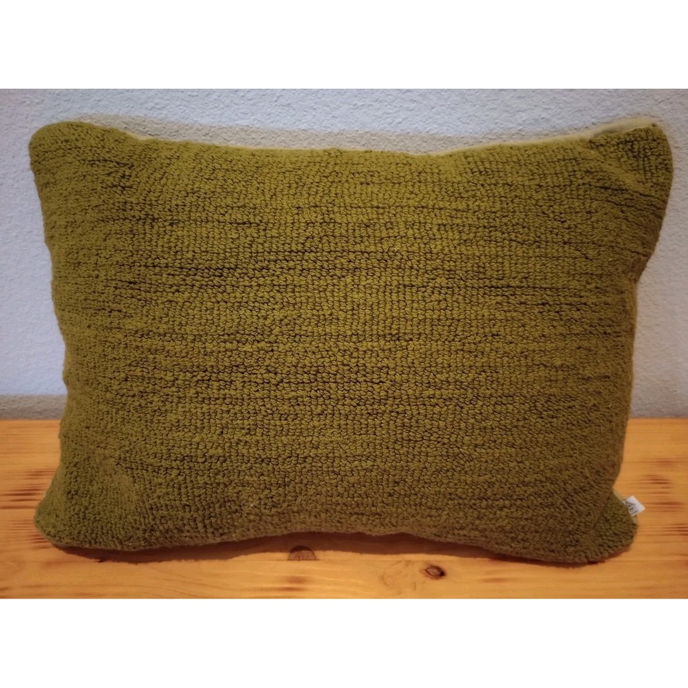 Hearth And Hand Magnolia Green Rectangular Throw Pillow 14" X 20"